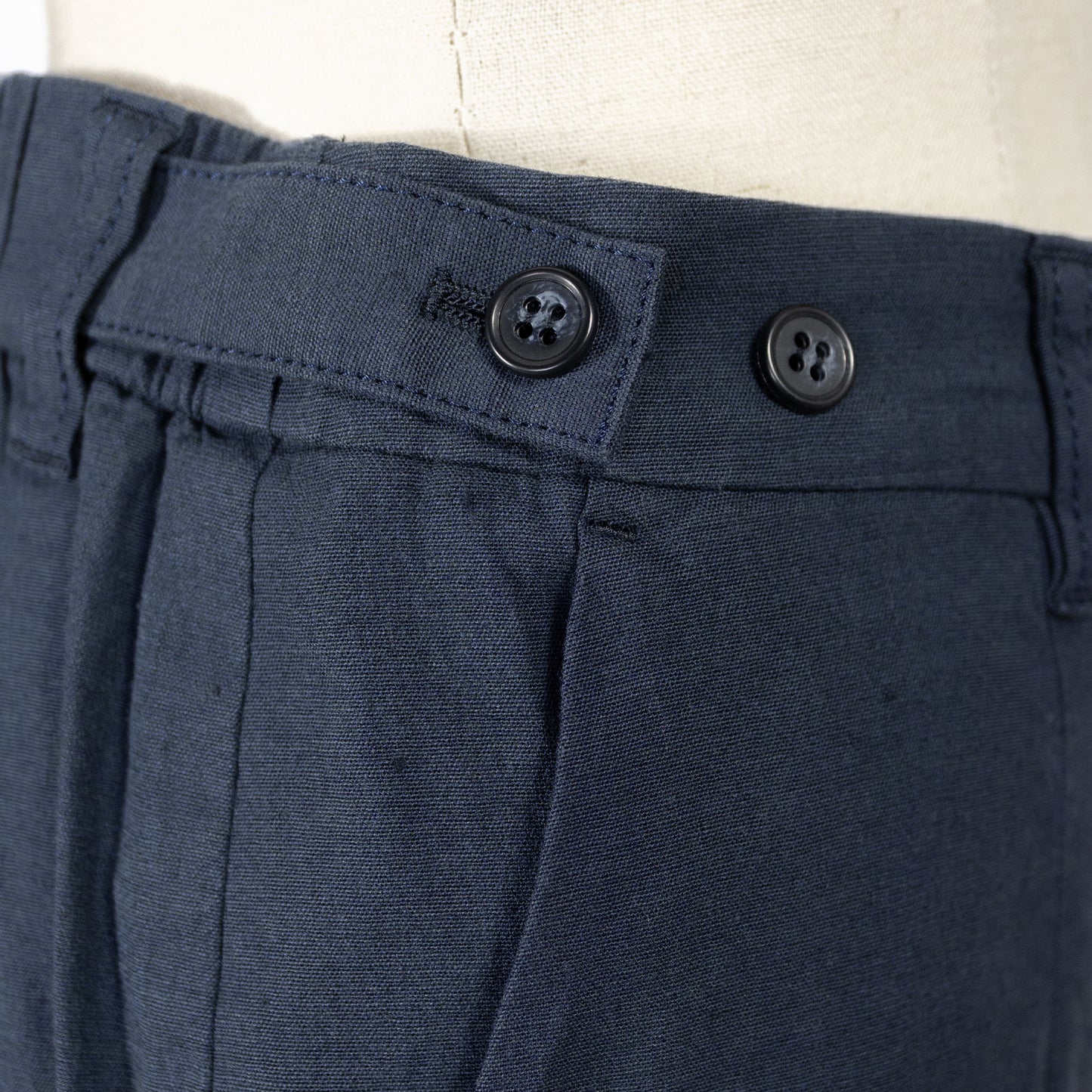 26SS FONTANA GRANDE コットンリネン混ストレッチワイドパンツ 627606