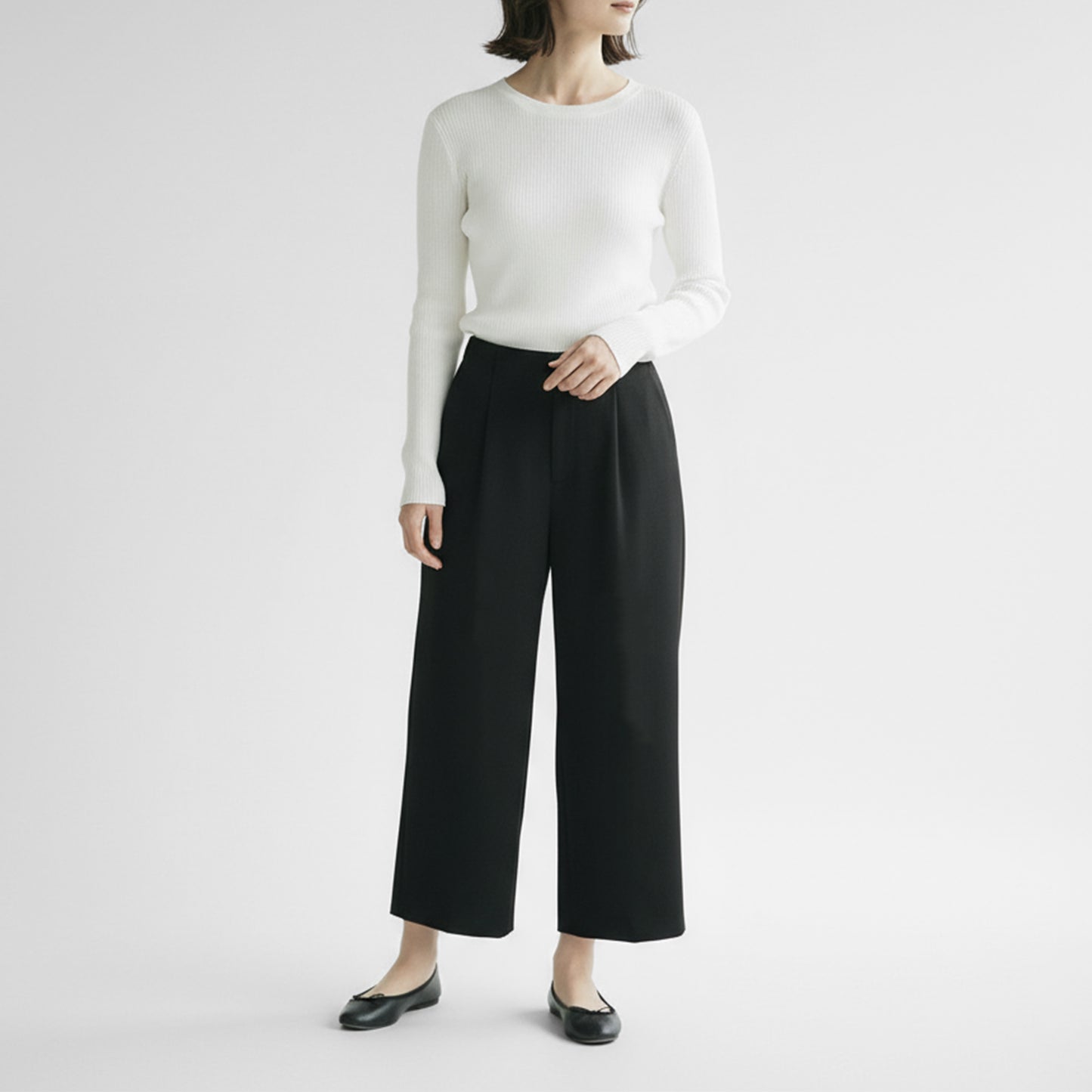 26SS FONTANA GRANDE ストレッチタックワイドパンツ 617601