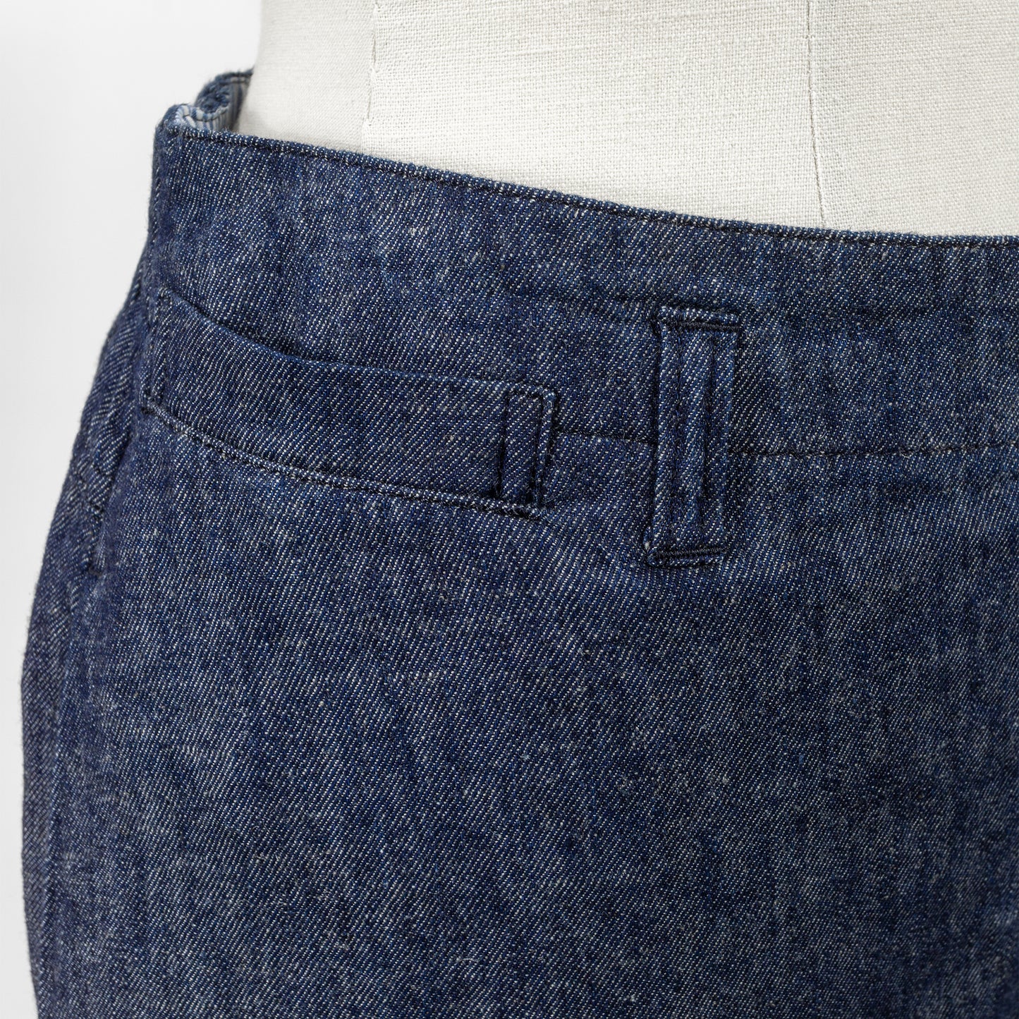 25SS FONTANA GRANDE インディゴリネンレーヨンワイドパンツ