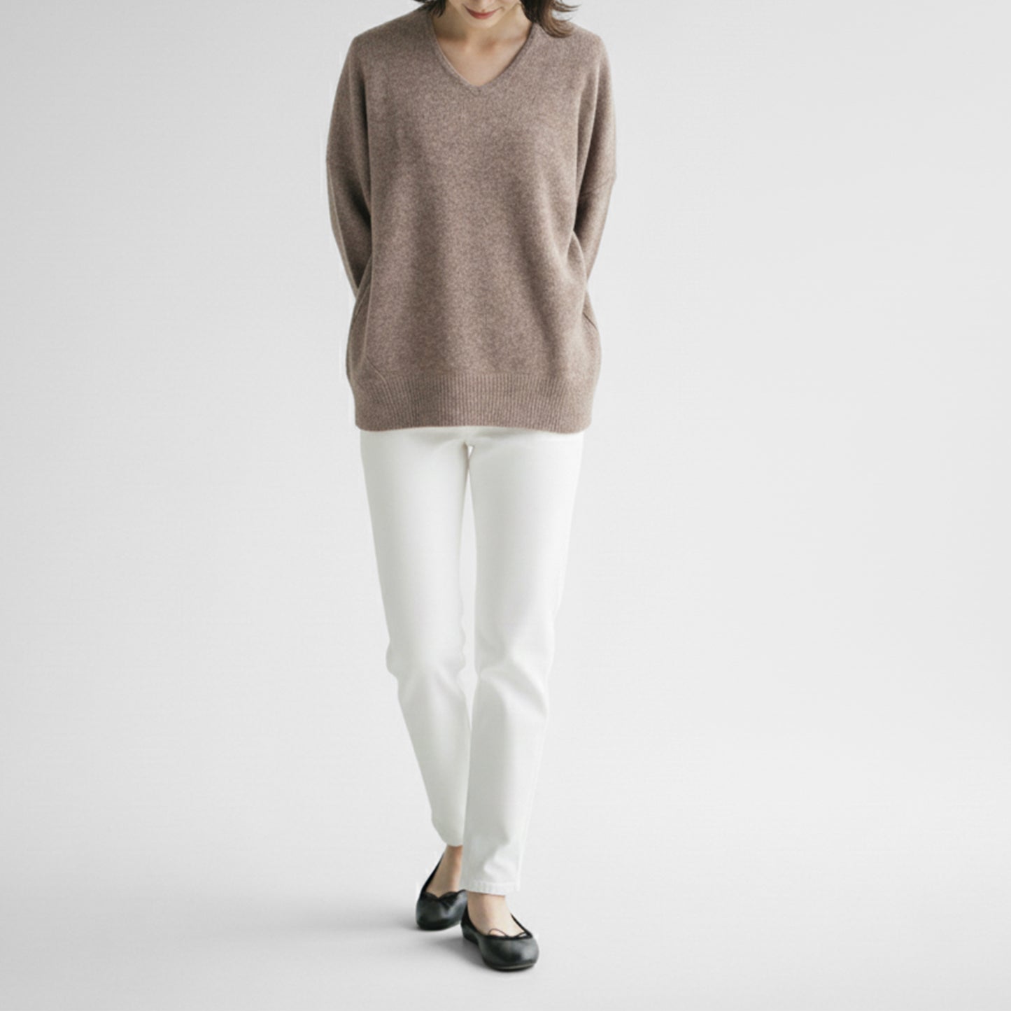 25AW grin ヤクウール サークルプルオーバー 8254K-006