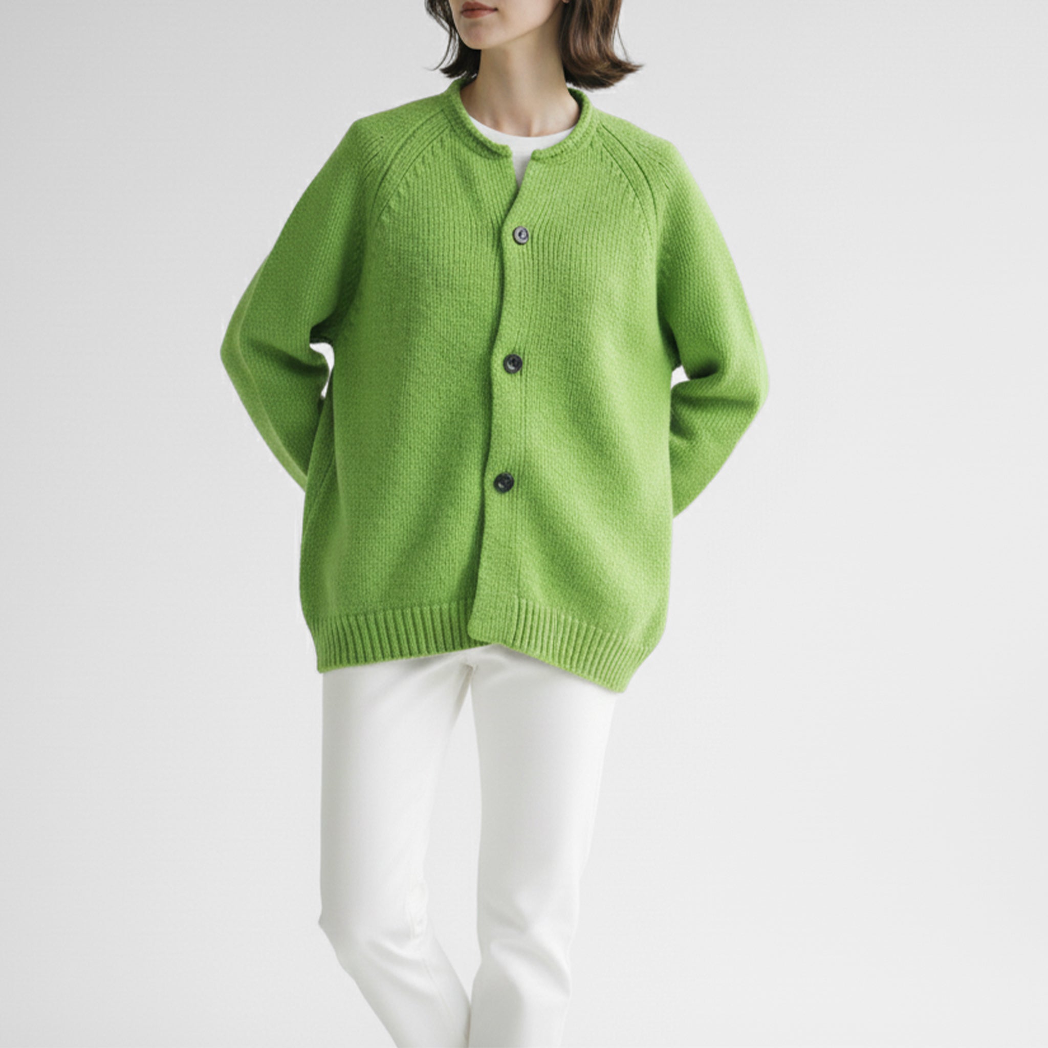 ONTADE公式｜grin グリン シェパードAirラグランカーディガンの通販