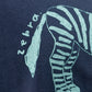 25SS grin エーゲ海天竺シマウマプリントTシャツ