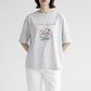 26SS grin ベーシック天竺 refresh プリントTシャツ 8267C-004