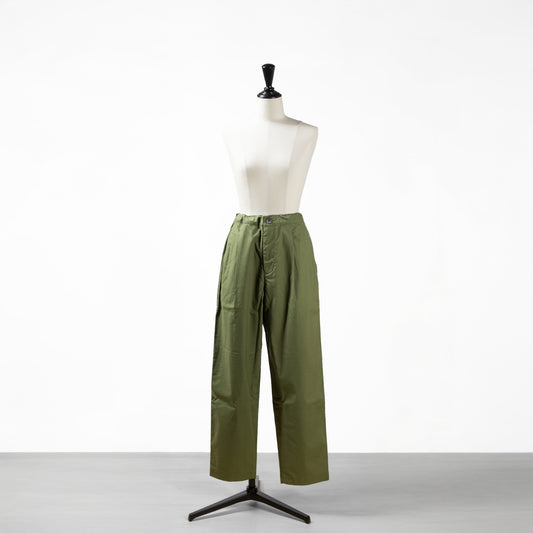 25SS NATURAL LAUNDRY ポープクロスデイリーテーパードパンツ