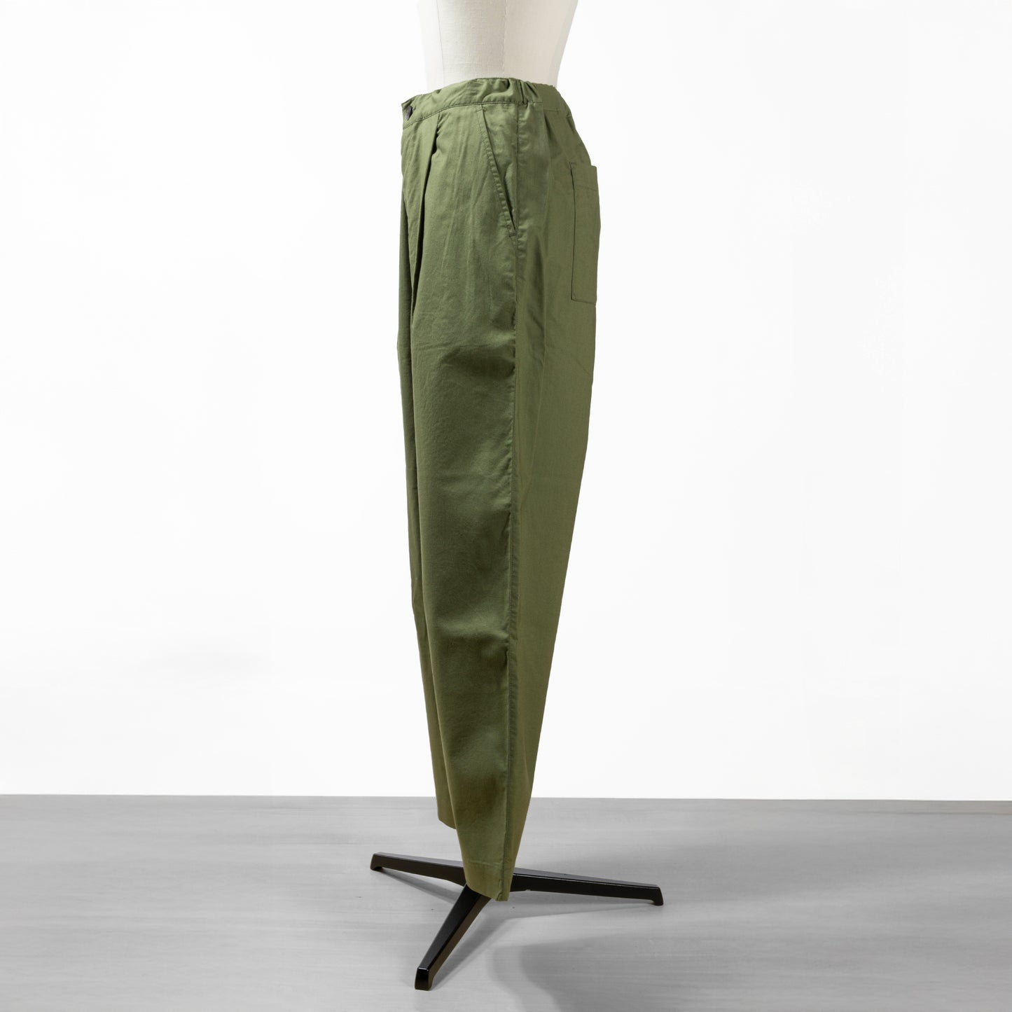 25SS NATURAL LAUNDRY ポープクロスデイリーテーパードパンツ