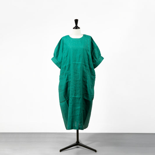 25SS NATURAL LAUNDRY リネン切替えワンピース