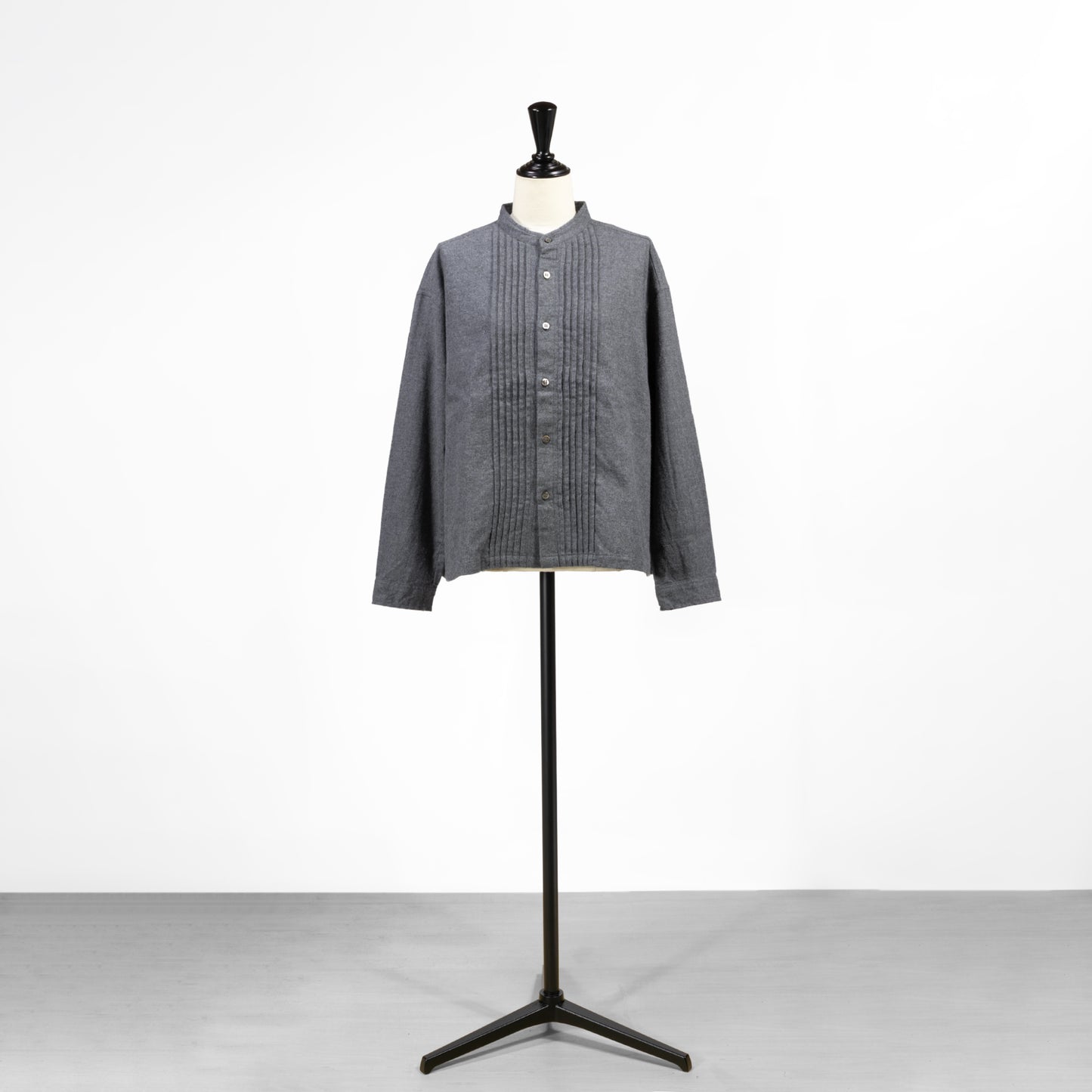 25AW grin コットンビエラ ピンタックシャツ 8254T-002