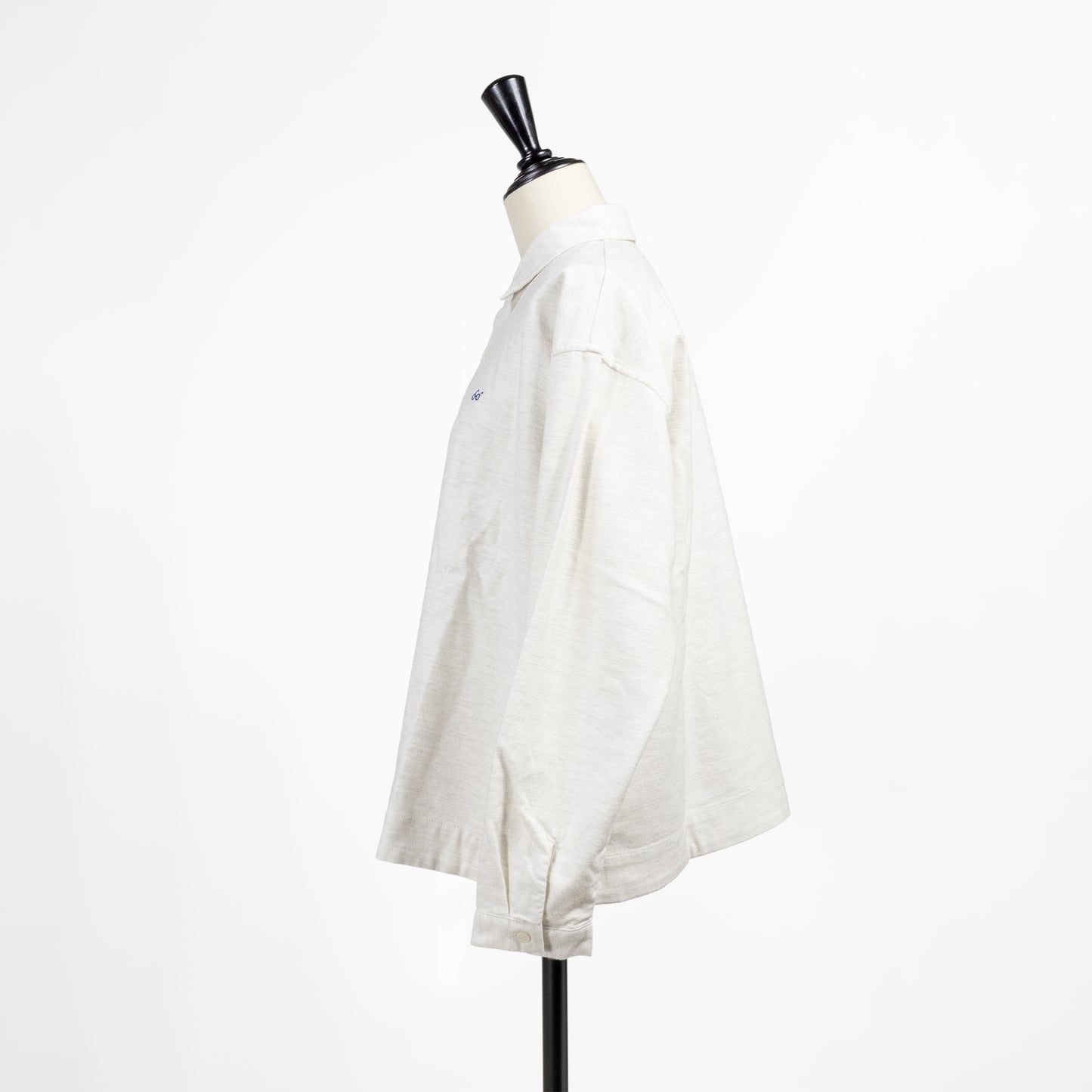 25AW grin コットンネル メガネ刺繍シャツ 8255T-005