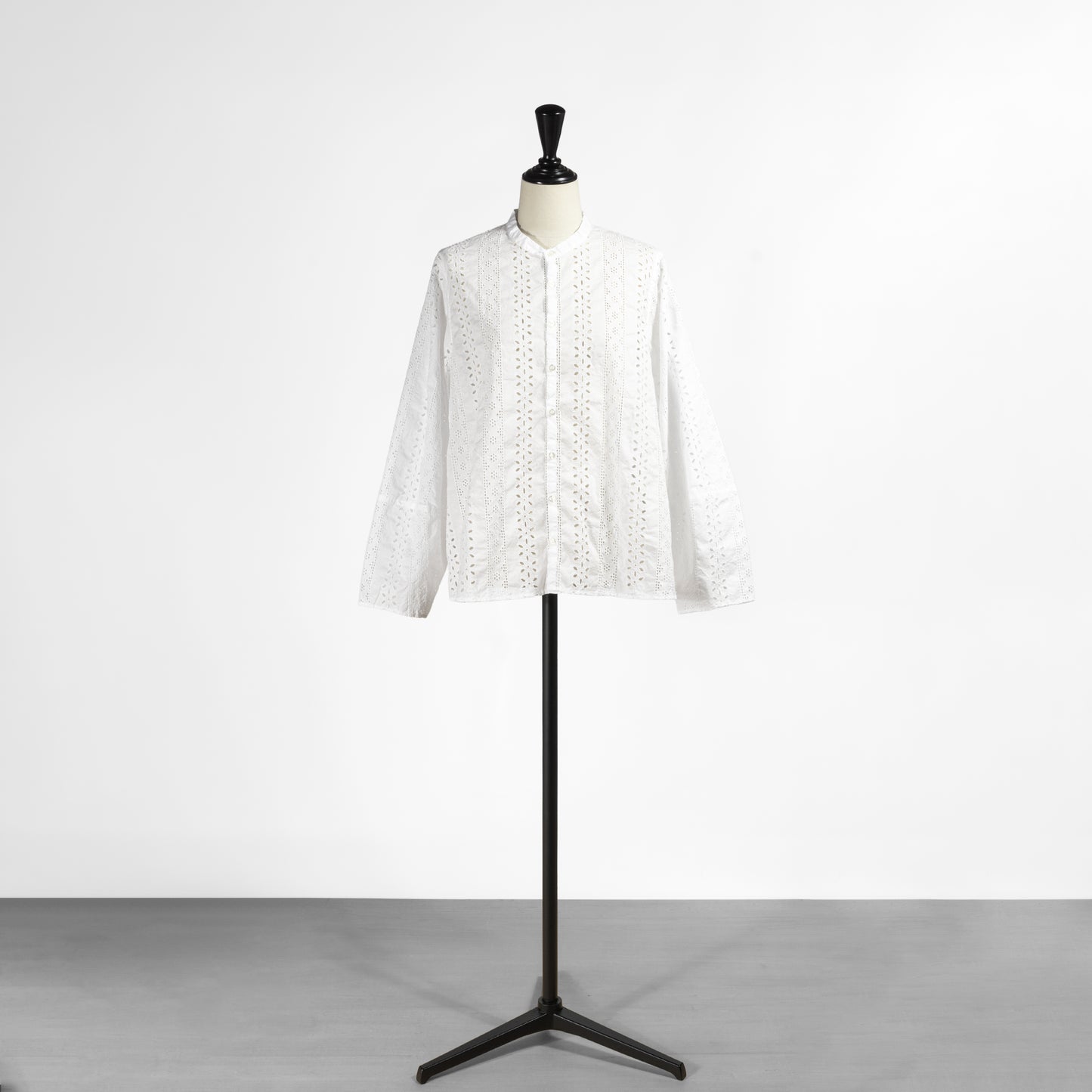 26SS grin ボーラーレース ベーススリーブシャツ 8261T-007