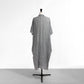 26SS NATURAL LAUNDRY 先染めシャーリング ワイドワンピース 7262O-002