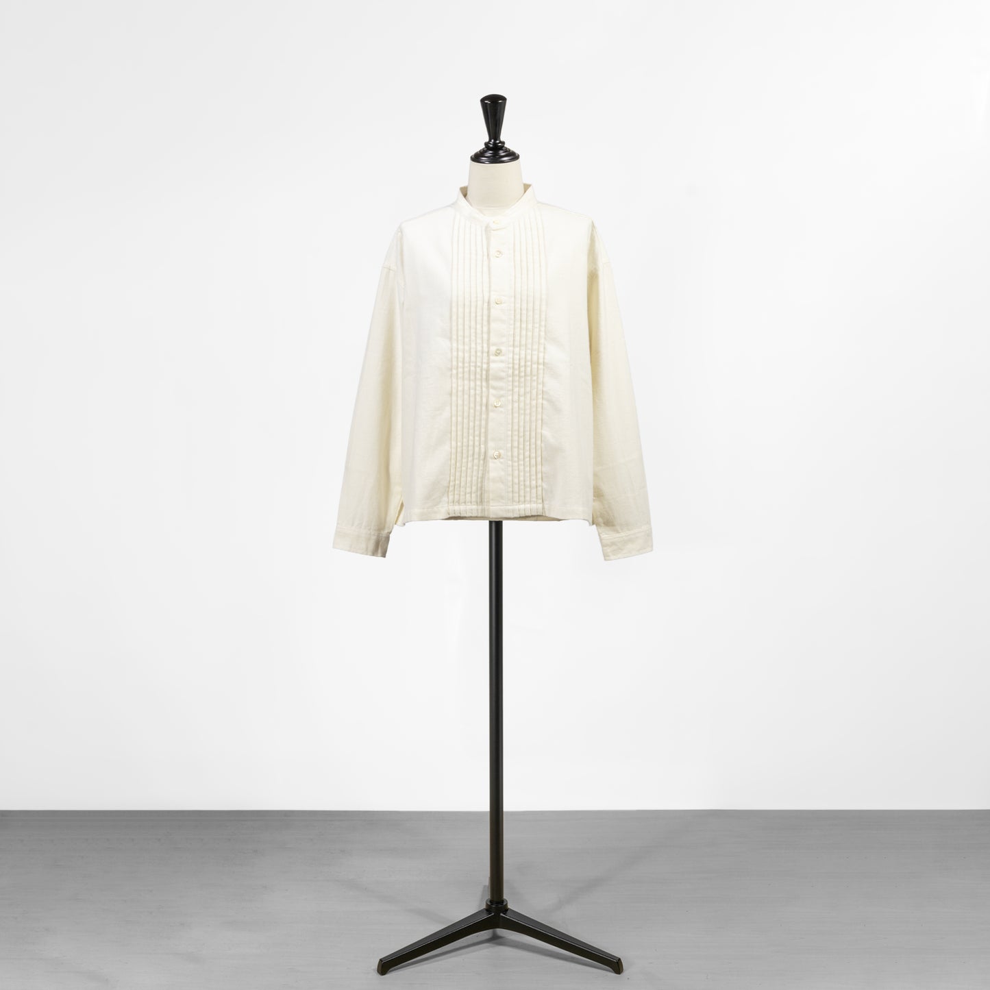 25AW grin コットンビエラ ピンタックシャツ 8254T-002