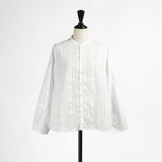 26SS grin ボーラーレース ベーススリーブシャツ 8261T-007