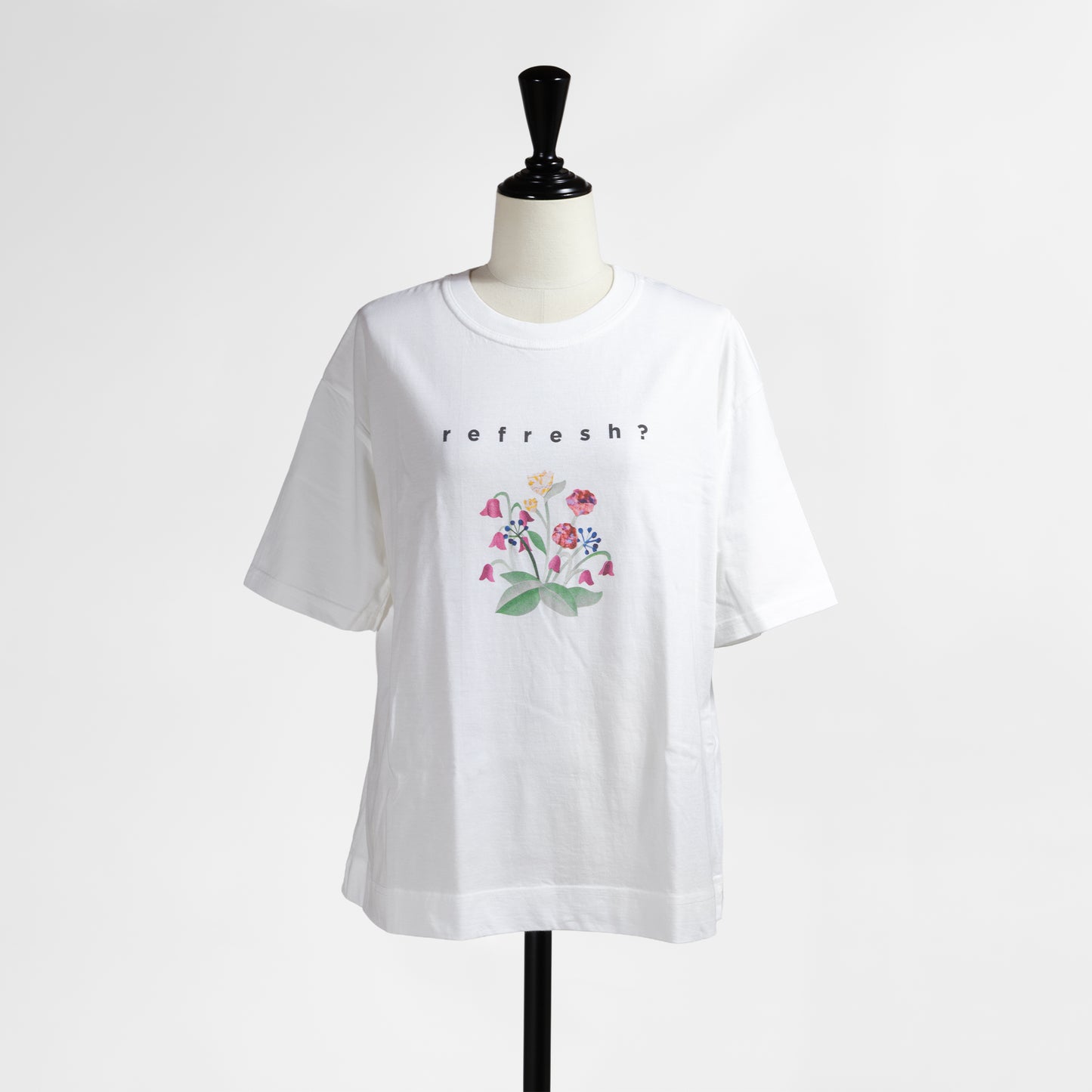 26SS grin ベーシック天竺 refresh プリントTシャツ 8267C-004