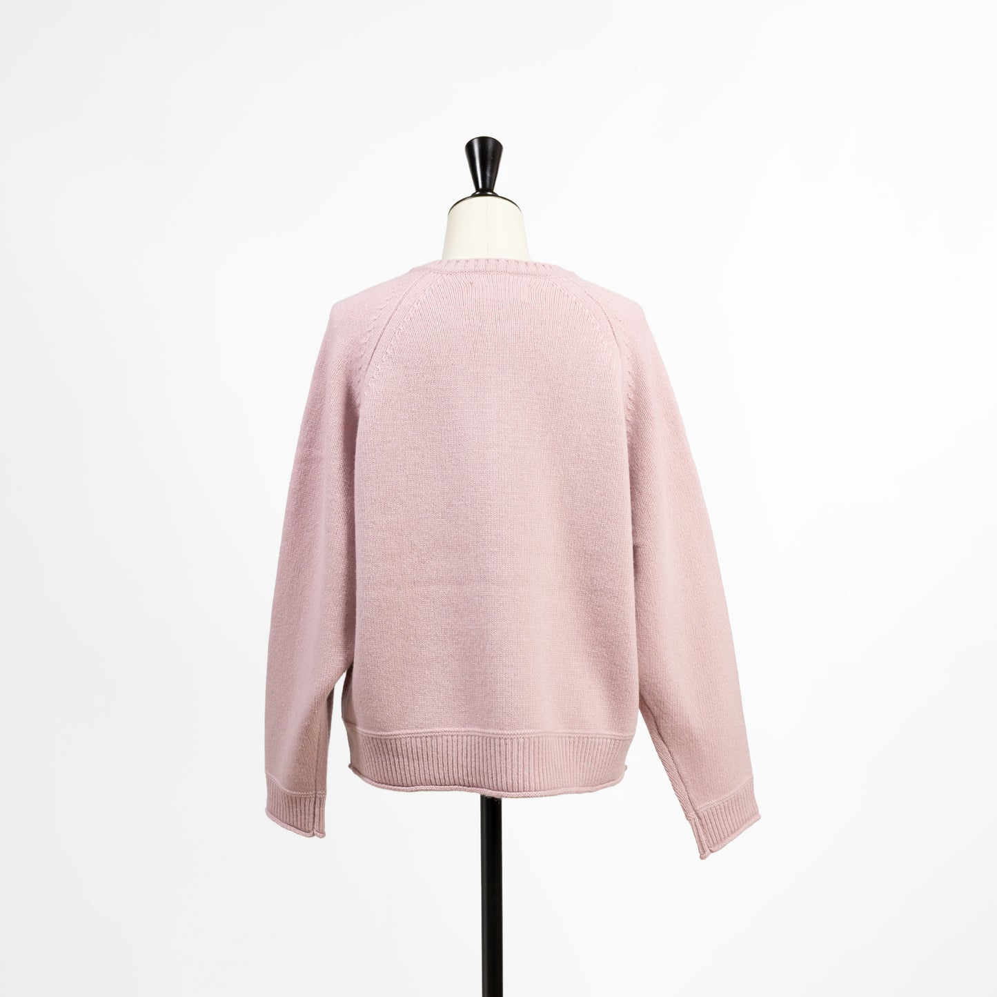 24AW grin MERINO WOOL CREW CARDIGAN