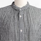 26SS NATURAL LAUNDRY 先染めシャーリング ワイドワンピース 7262O-002