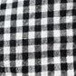 24AW grin MONOTONE CHECK ROUND SHIRT