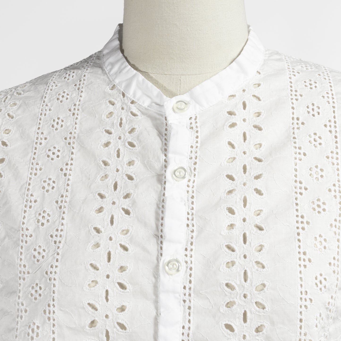 26SS grin ボーラーレース ベーススリーブシャツ 8261T-007