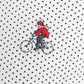 25AW grin ブロード自転車刺繍シャツ8254T-018