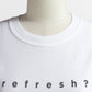 26SS grin ベーシック天竺 refresh プリントTシャツ 8267C-004