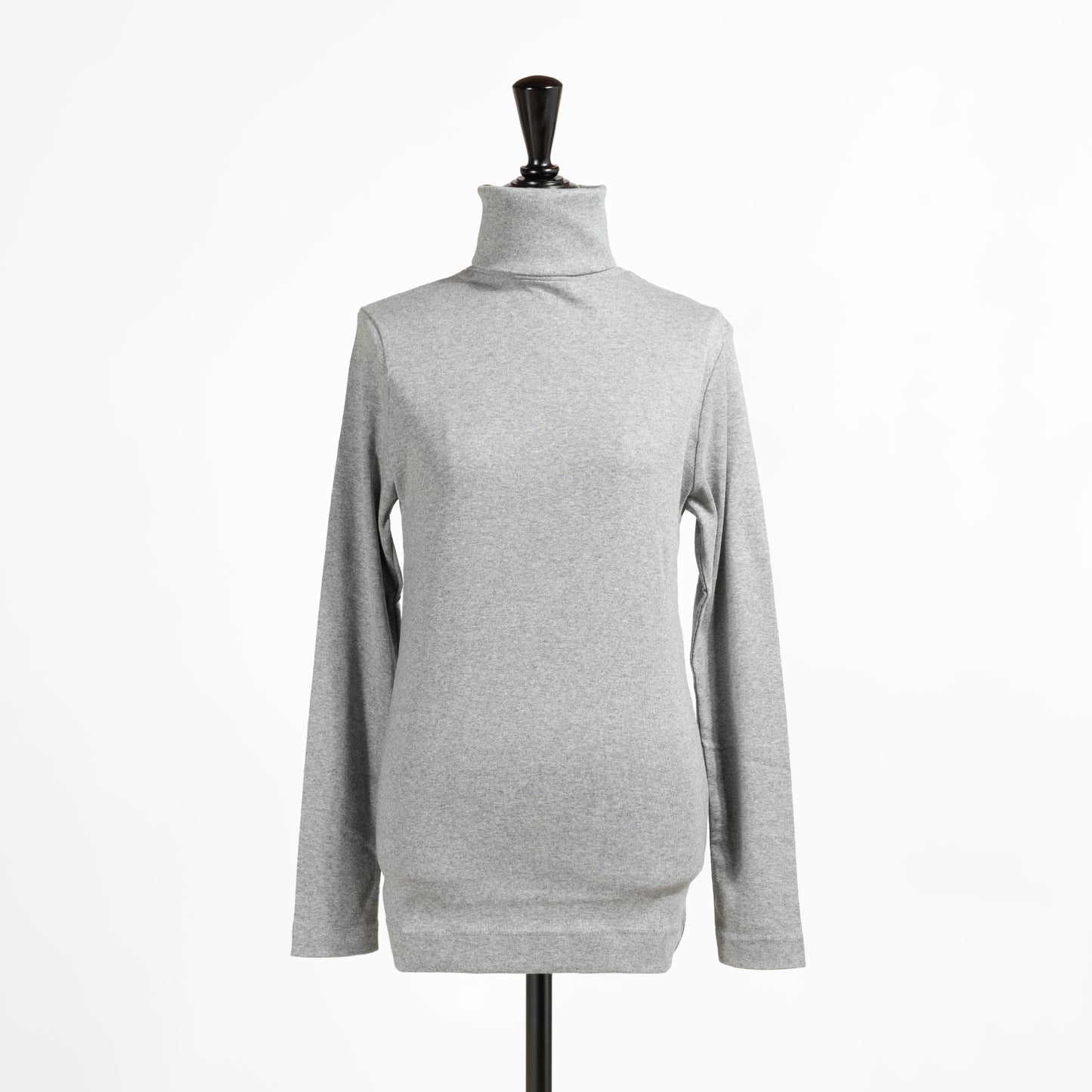 25AW harmonie オーガニックコットン フライスロング丈タートルネック 8510065