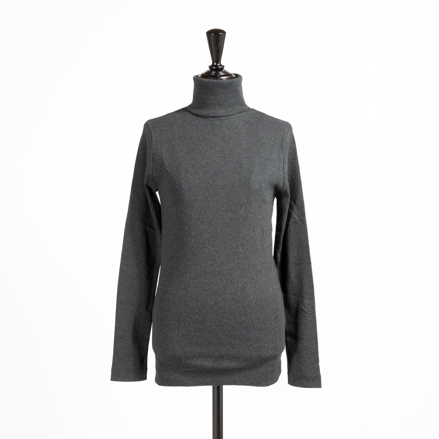 25AW harmonie オーガニックコットン フライスロング丈タートルネック 8510065