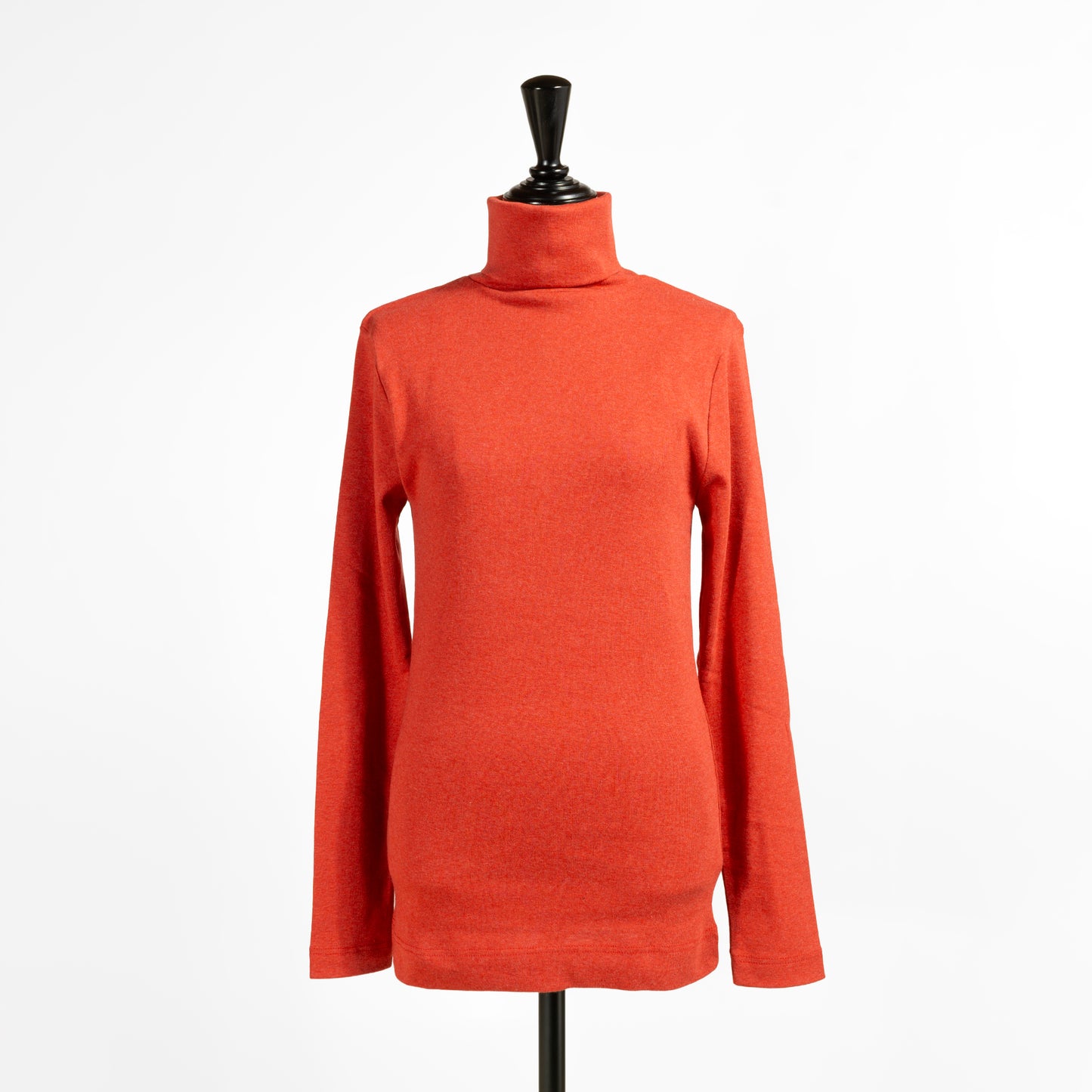 25AW harmonie オーガニックコットン フライスロング丈タートルネック 8510065