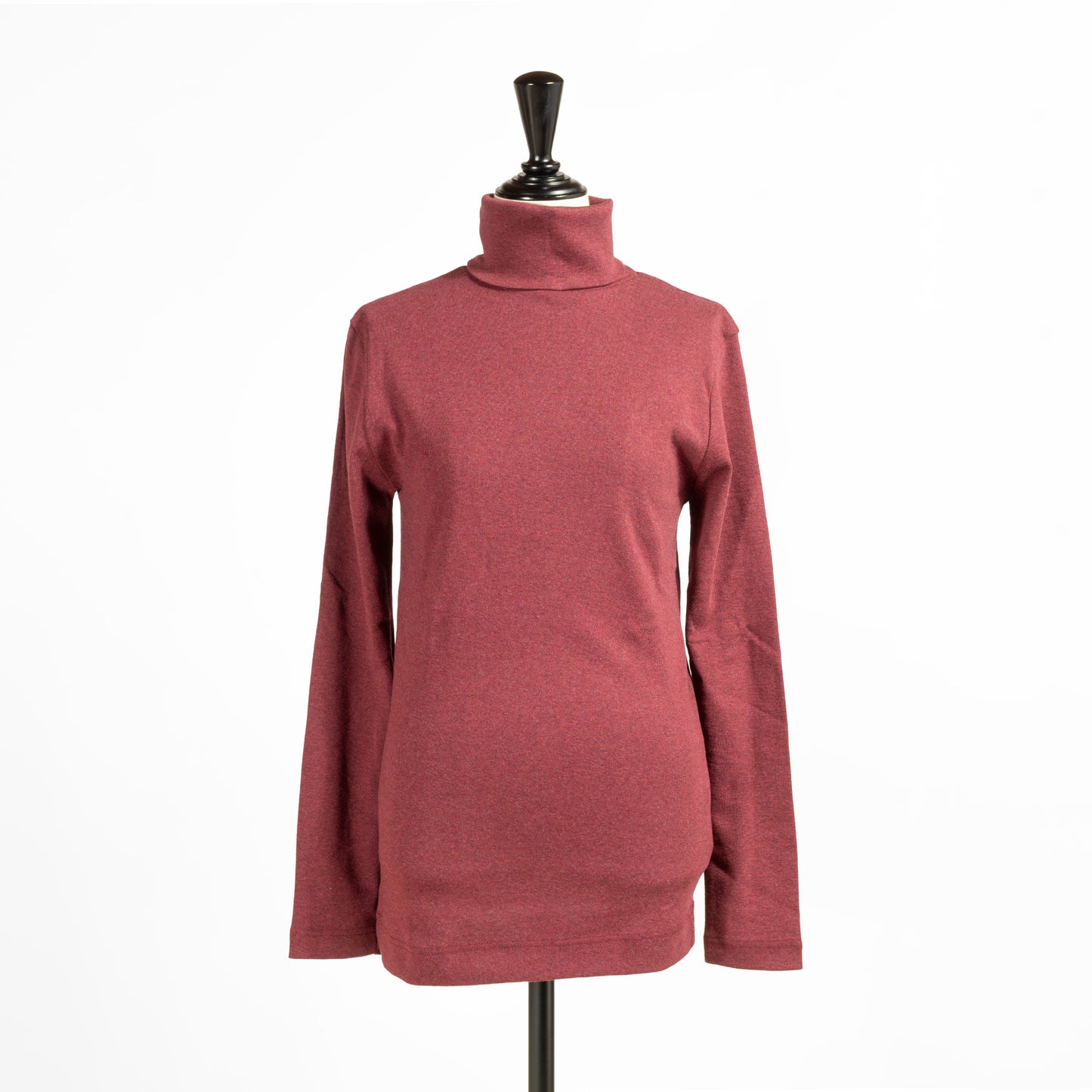 25AW harmonie オーガニックコットン フライスロング丈タートルネック 8510065