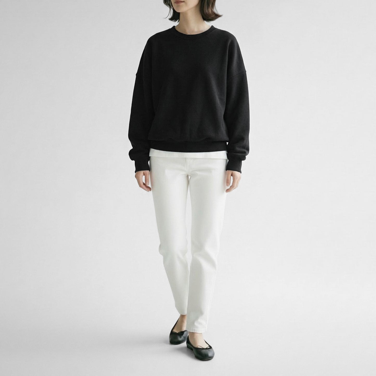 26SS HER. コットンニュアンススウェット 7061603