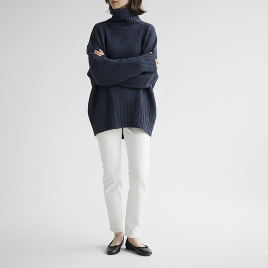 25SAW HER. C/Wハイネックニットプルオーバー 7054506