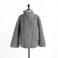 25SAW HER. スタンドカラーボアコート 7054107