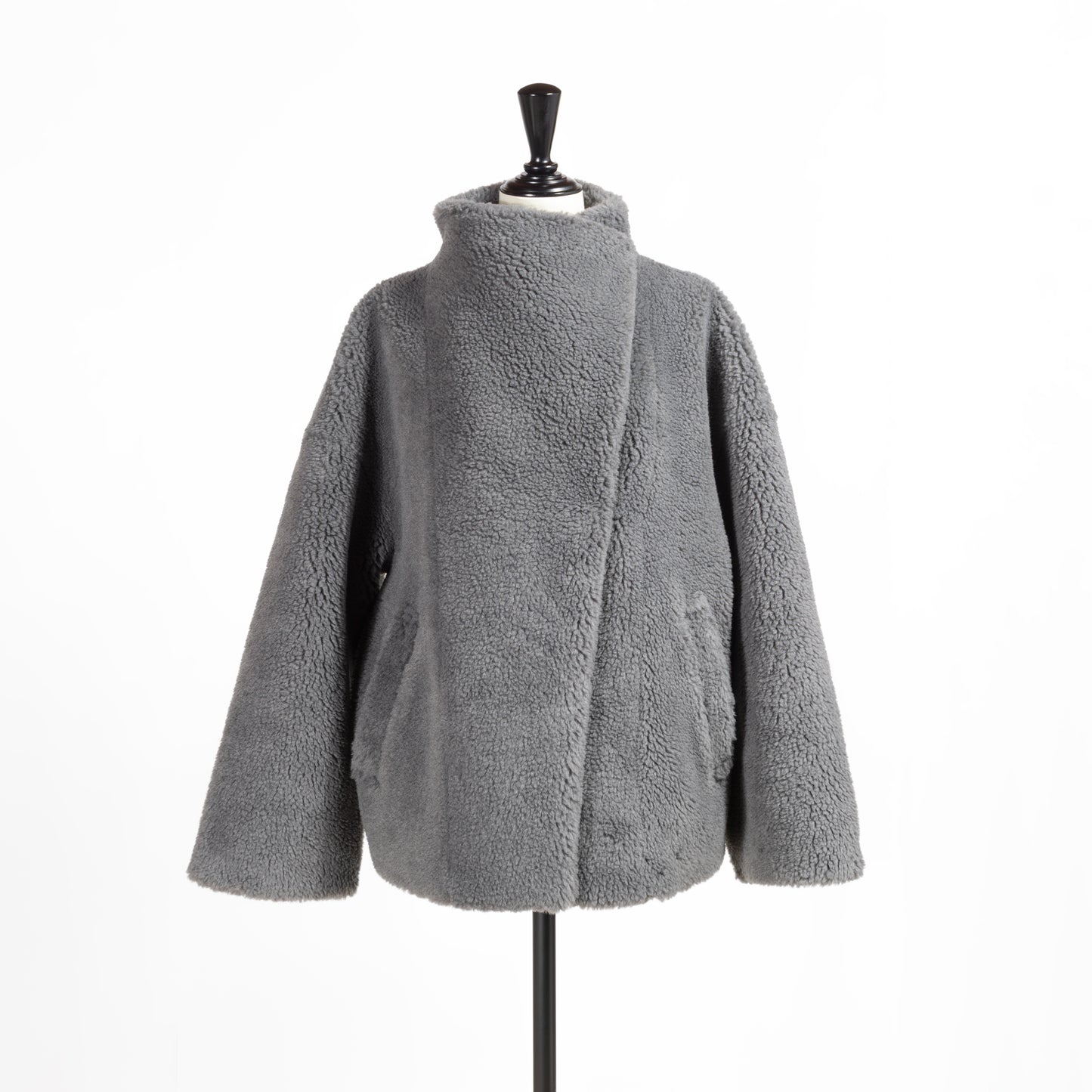 25SAW HER. スタンドカラーボアコート 7054107