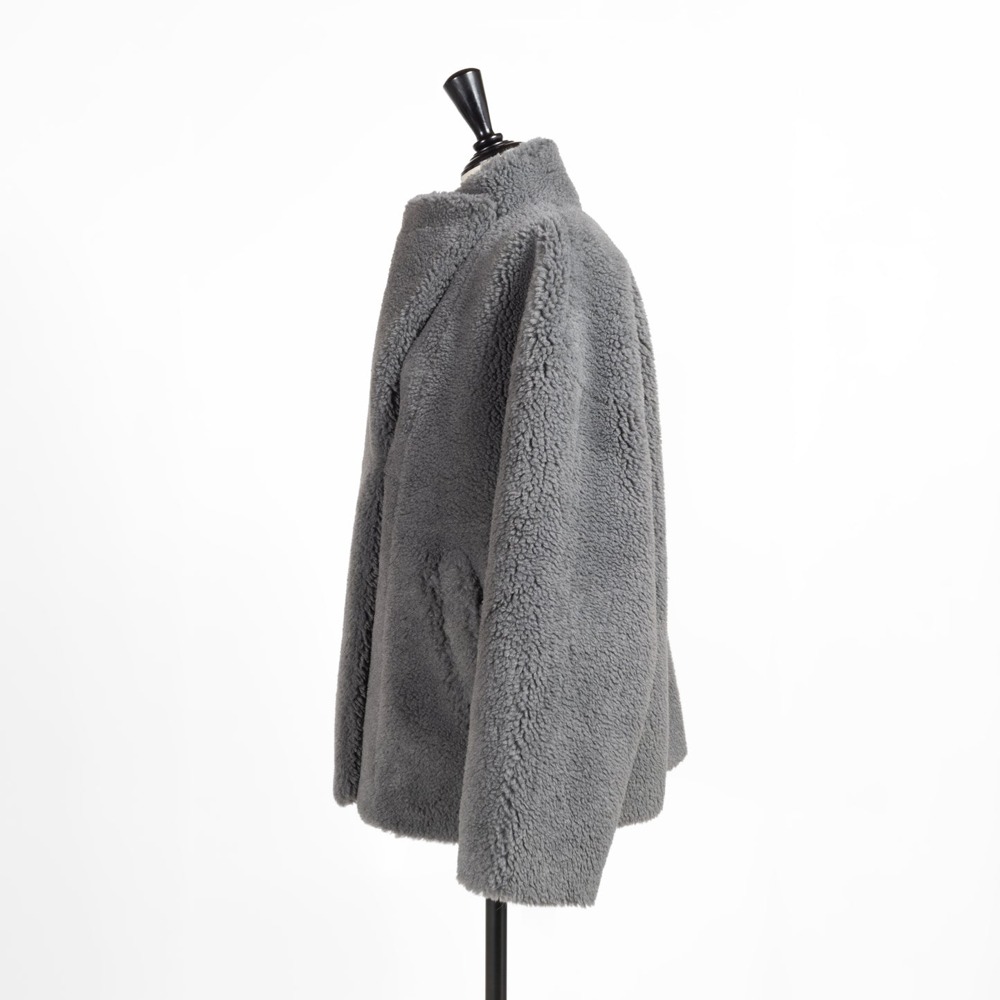 25SAW HER. スタンドカラーボアコート 7054107