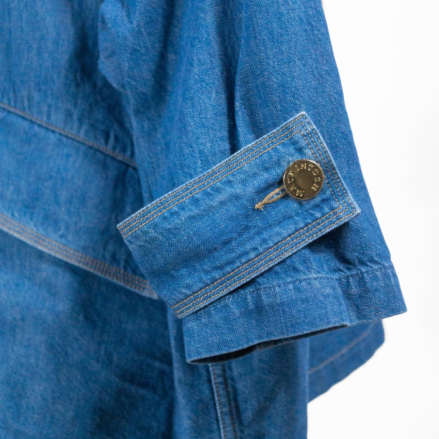 26SS MACKINTOSH HUMBIE デニムジャケット メタルボタン GREEN CAST L261ND1003BGALW