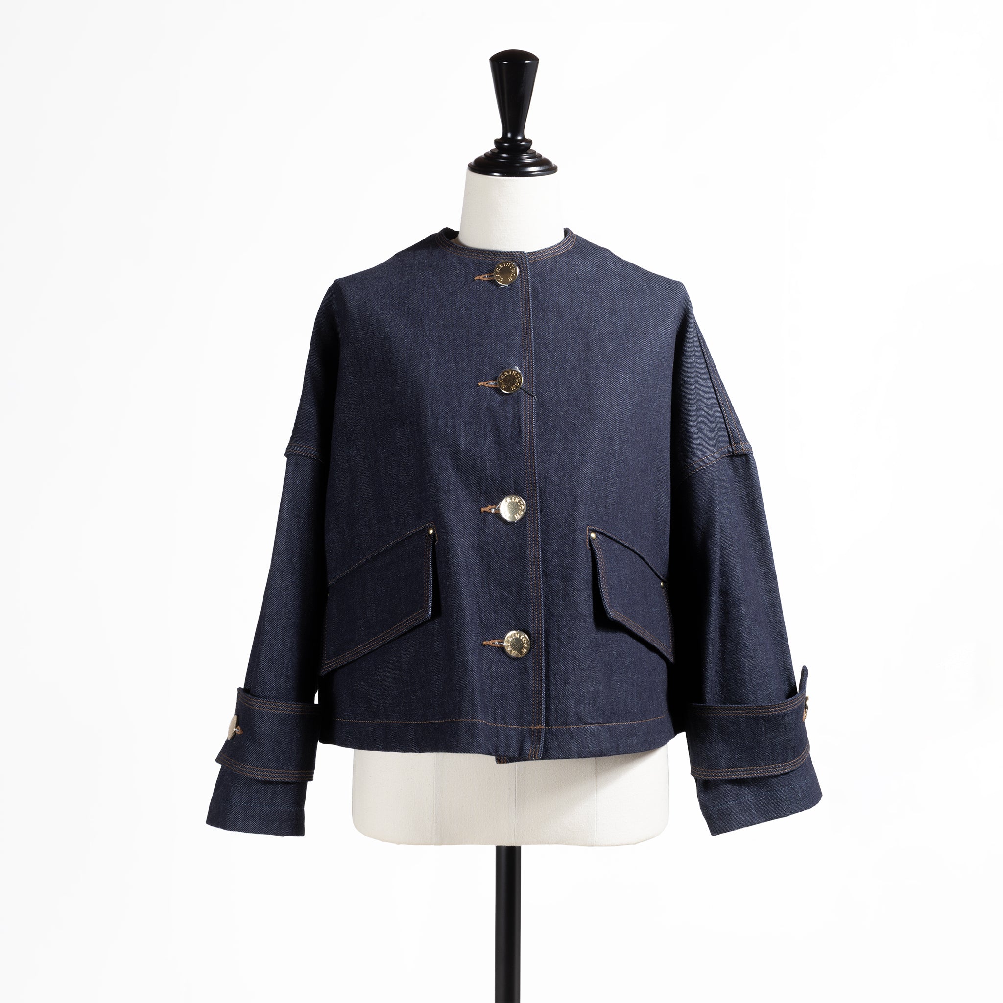ONTADE公式｜MACKINTOSH マッキントッシュ ハンビー ノーカラー デニム