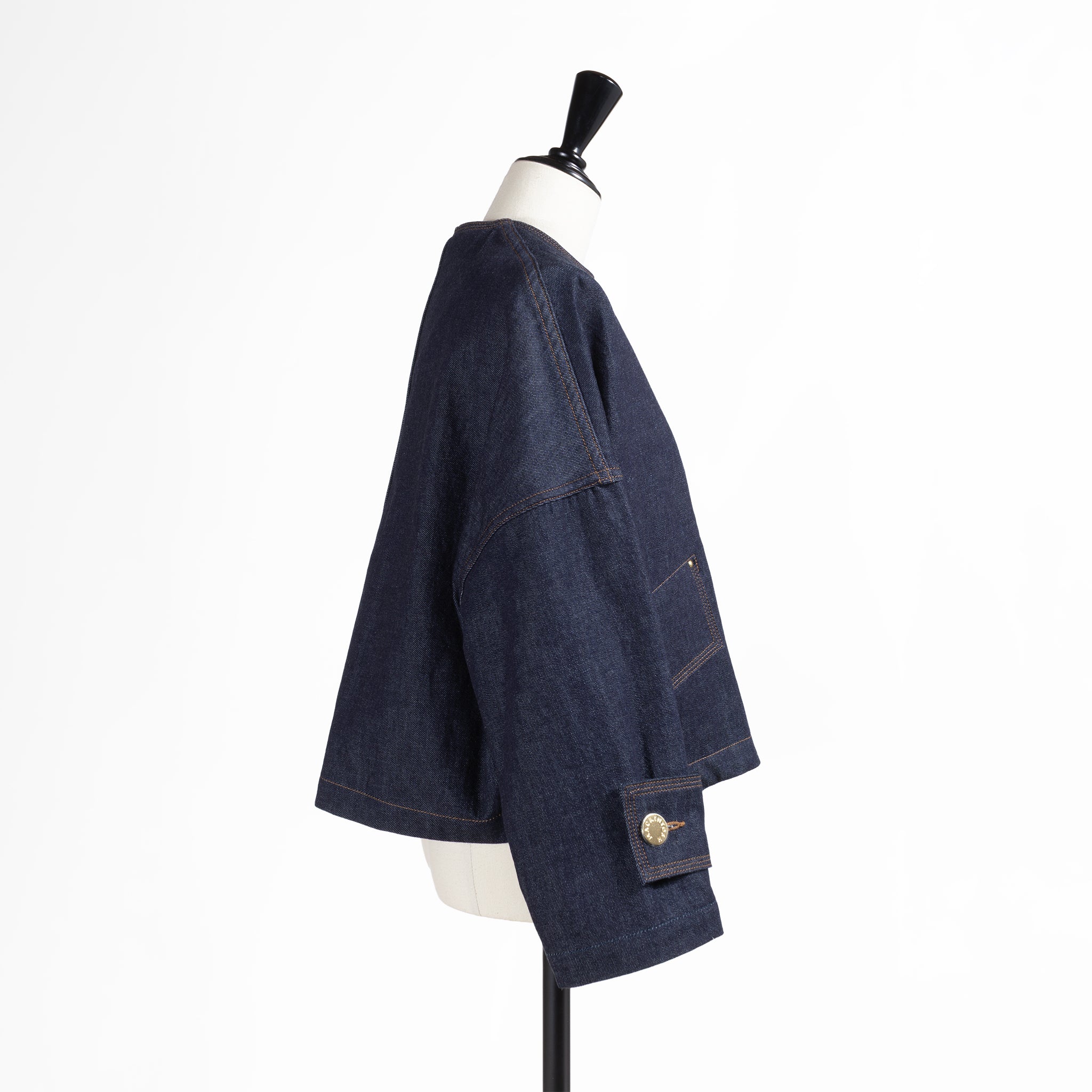 ONTADE公式｜MACKINTOSH マッキントッシュ ハンビー ノーカラー デニム