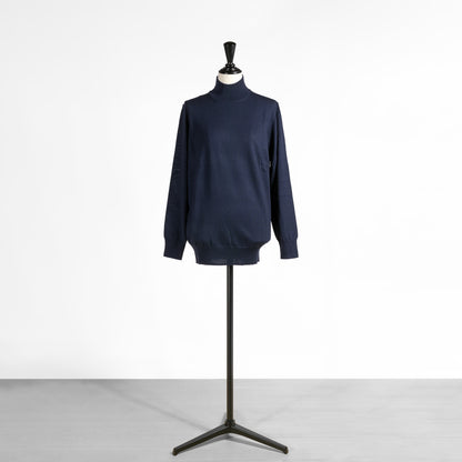 25AW Alan Paine メリノウールモックネックニット 128U34