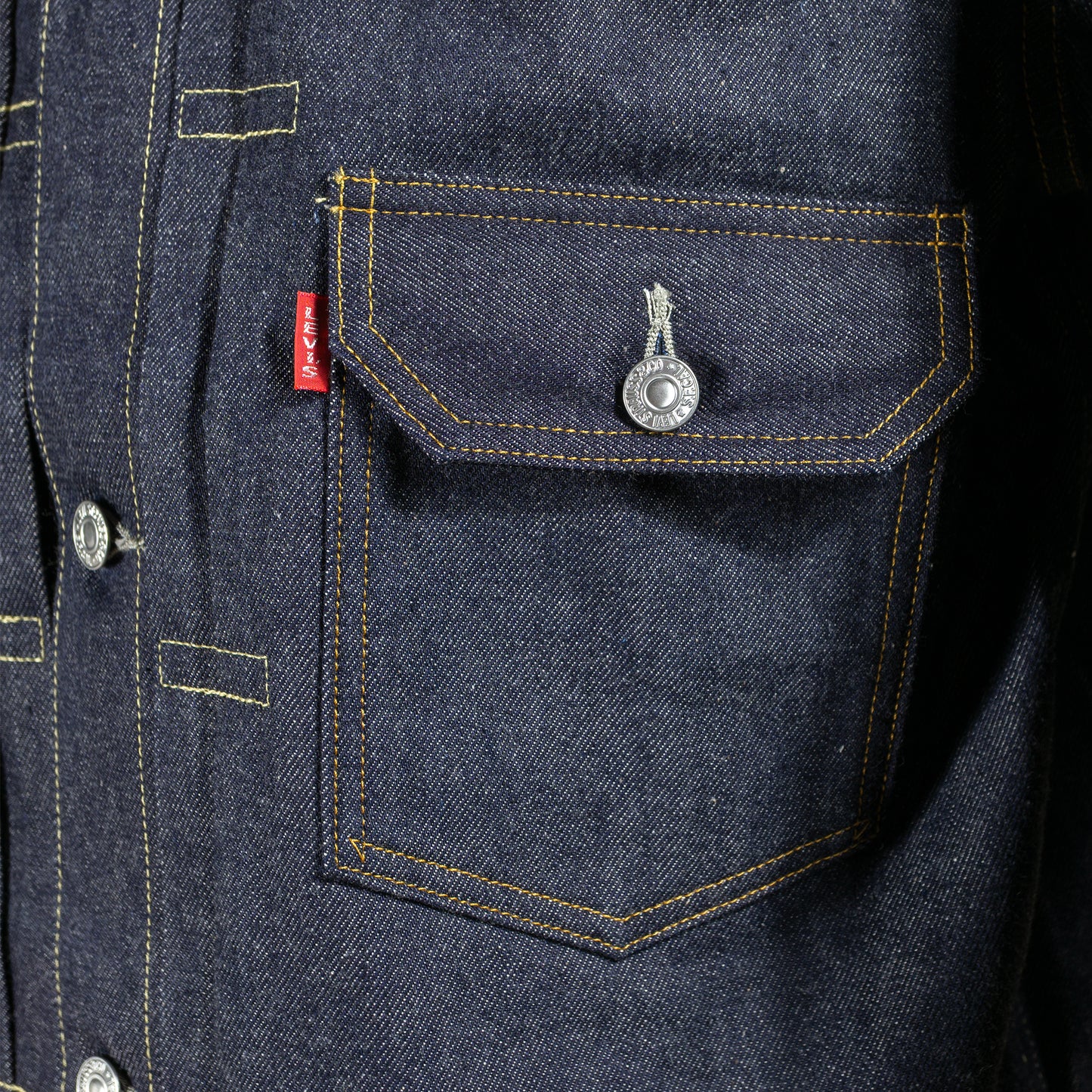 25AW LEVI'S VINTAGE CLOTHING 1953 TYPEⅡ トラッカージャケット ORGANIC リジッド 705070066