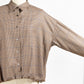 26AW mizuiro ind チェック ロングスリーブ バルーンシャツ 3-230135