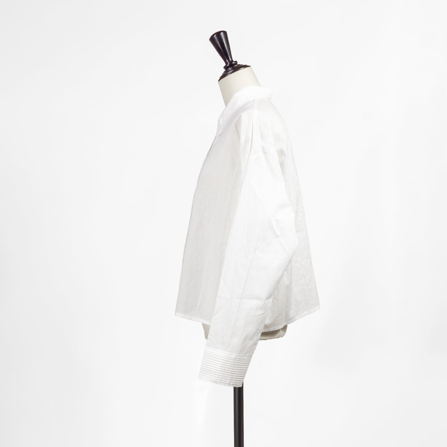 26ES mizuiro ind ピンタックカラーシャツ 1-230126