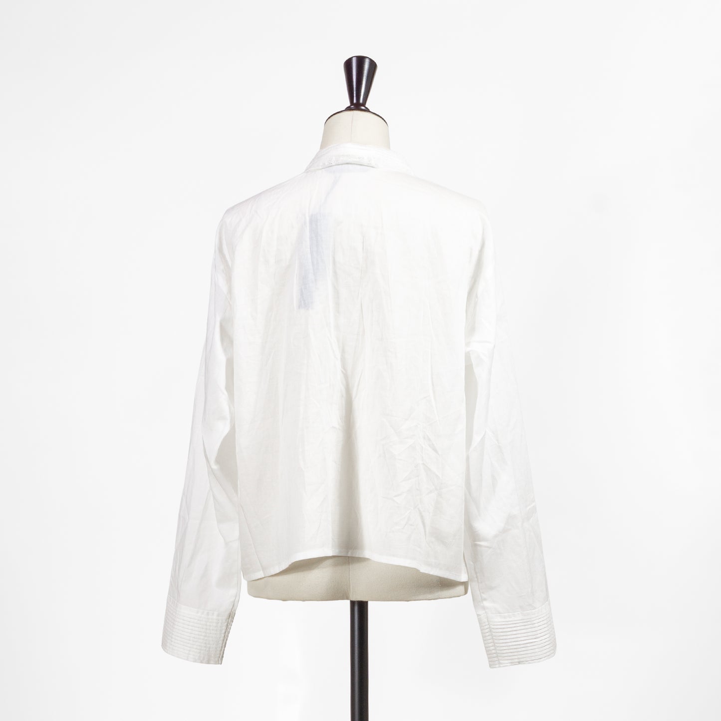 26ES mizuiro ind ピンタックカラーシャツ 1-230126