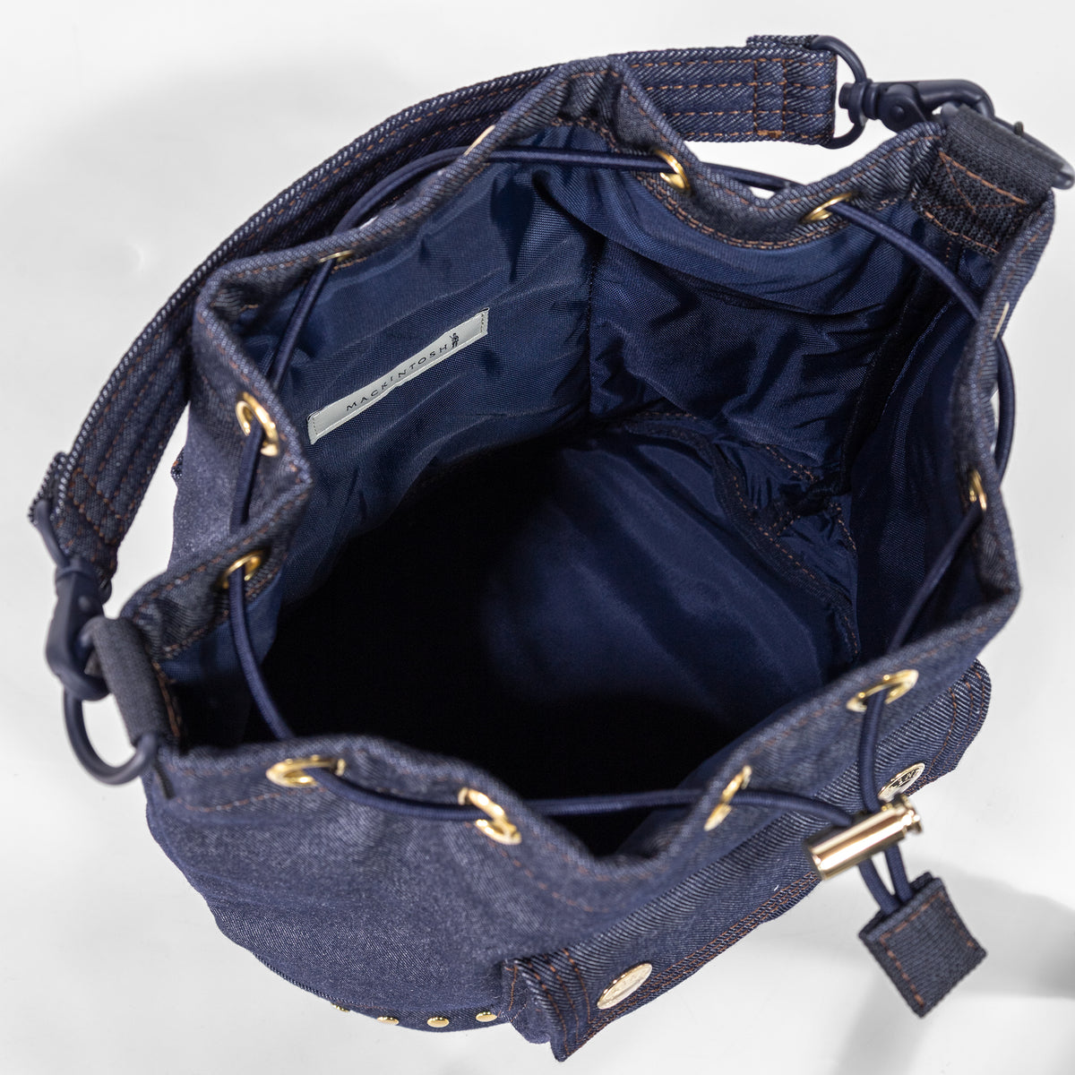 26AW MACKINTOSH ドローストリングバケット デニム A261SS1022BAPH