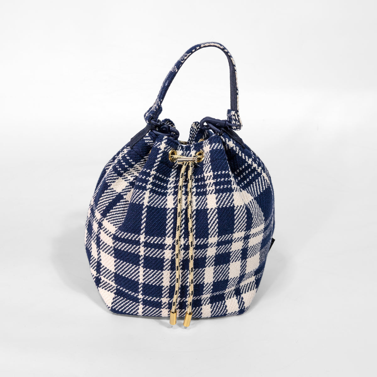 26AW MACKINTOSH ドローストリングバケットバッグ ビッグチェック A262SS1030BAAMW