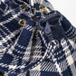 26AW MACKINTOSH ドローストリングバケットバッグ ビッグチェック A262SS1030BAAMW