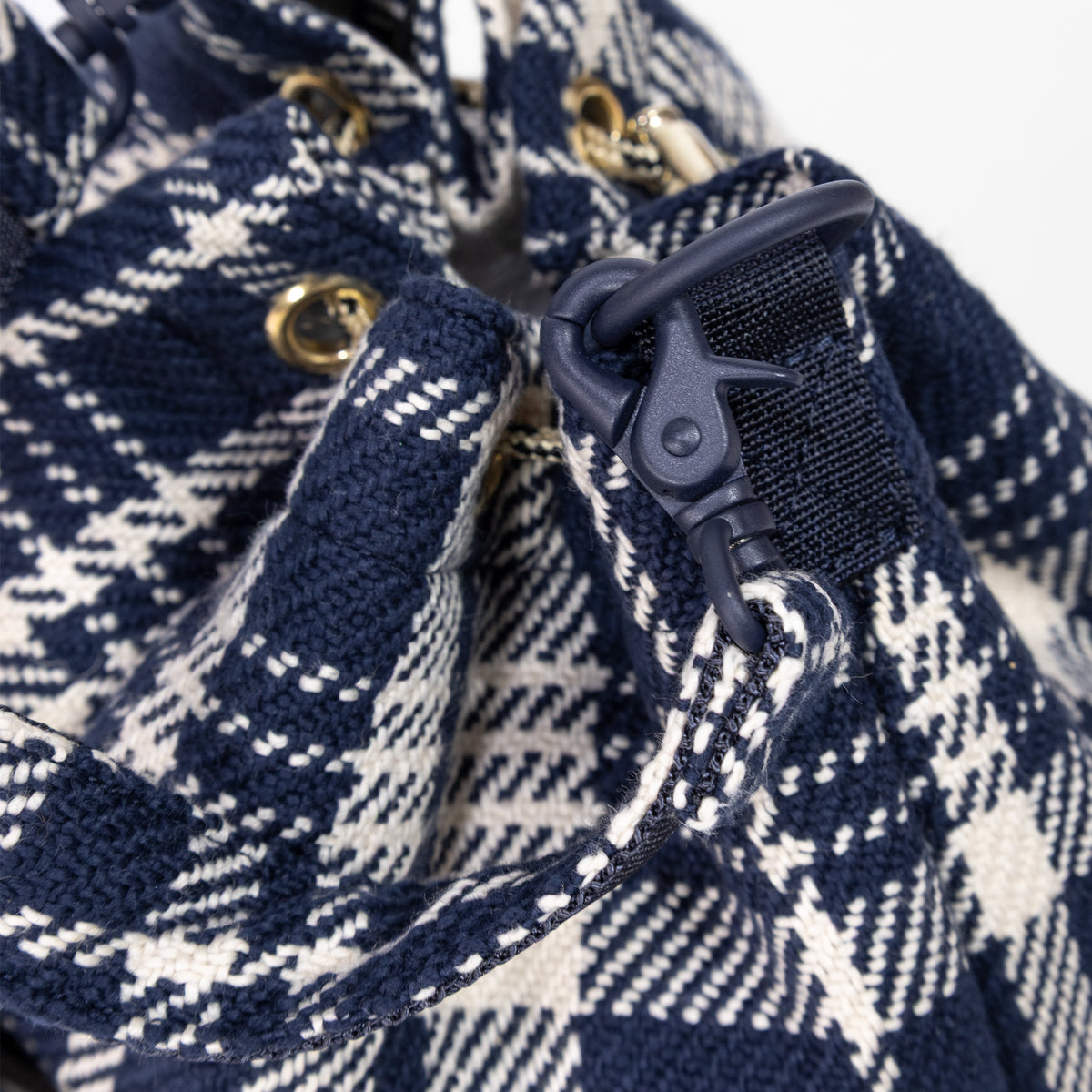 26AW MACKINTOSH ドローストリングバケットバッグ ビッグチェック A262SS1030BAAMW