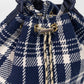 26AW MACKINTOSH ドローストリングバケットバッグ ビッグチェック A262SS1030BAAMW