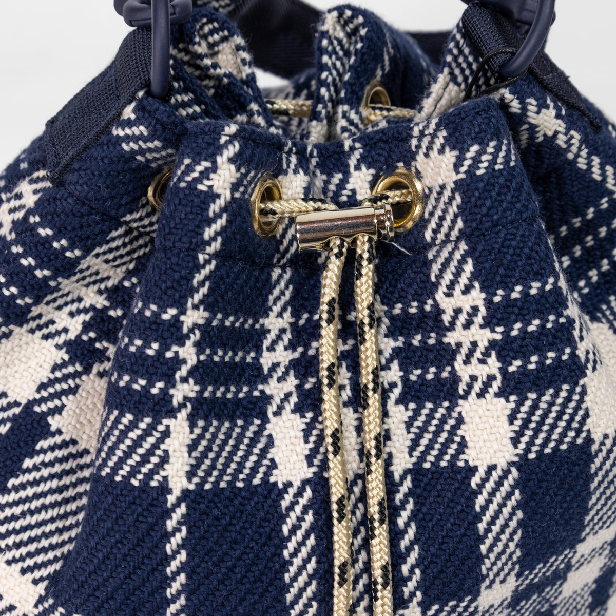 26AW MACKINTOSH ドローストリングバケットバッグ ビッグチェック A262SS1030BAAMW