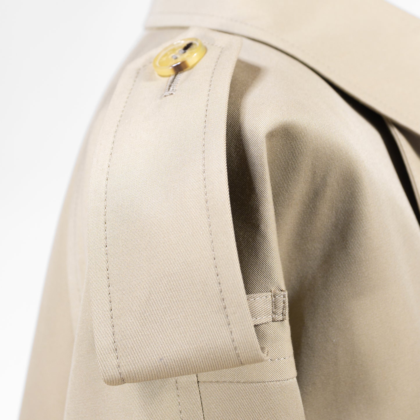 26SS MACKINTOSH EYEMOUTH クロップド丈トレンチコート L261HI1215FLOC