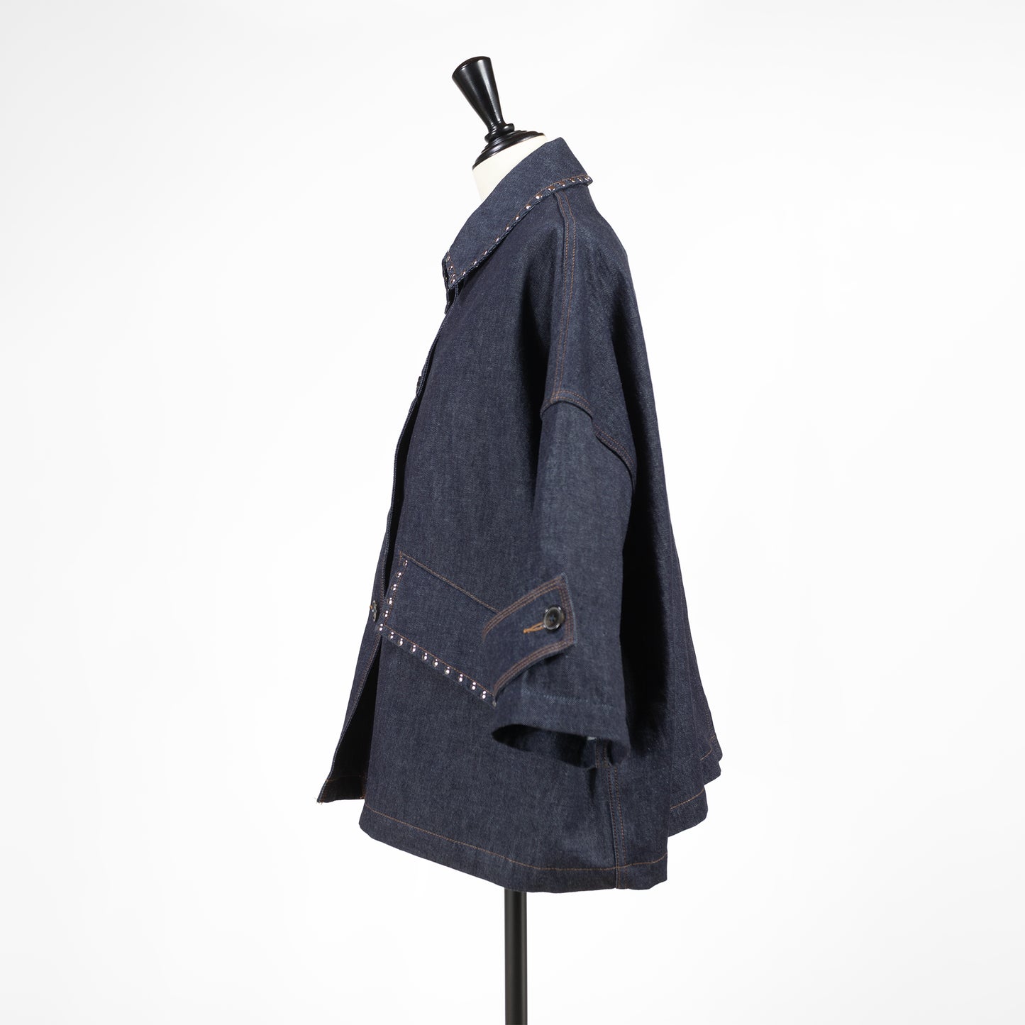 26SS MACKINTOSH HUMBIE デニムジャケットスタッズ インディゴワンウォッシュ L261ND1003BALTS