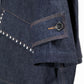 26SS MACKINTOSH HUMBIE デニムジャケットスタッズ インディゴワンウォッシュ L261ND1003BALTS