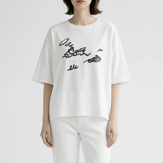 26SS manipuri 半袖S Tシャツ＜お船＞ 0161423013